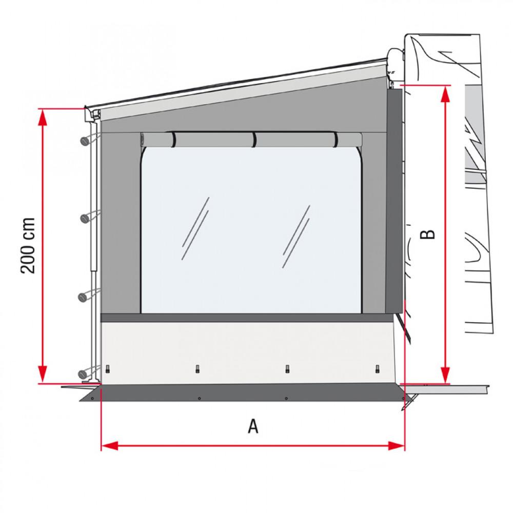 Fiamma Side W Pro Shade F45/F65/F70/F80 Rechts