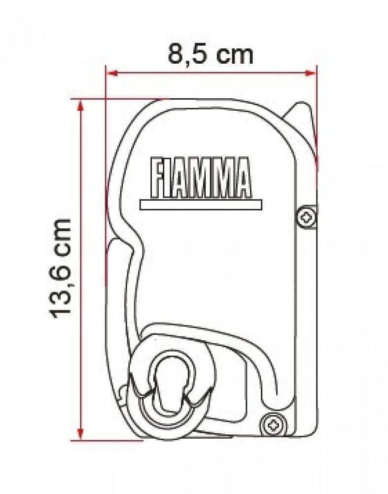 Fiamma F45S 260 VW T5/T6 California Titanium-Royal Grey