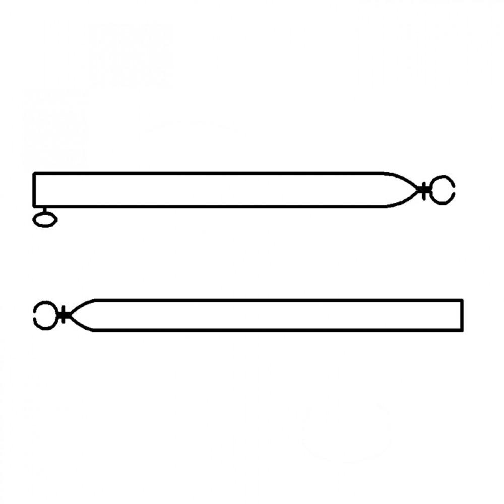 Campking Spanstok 22/19mm 70-120cm Basic