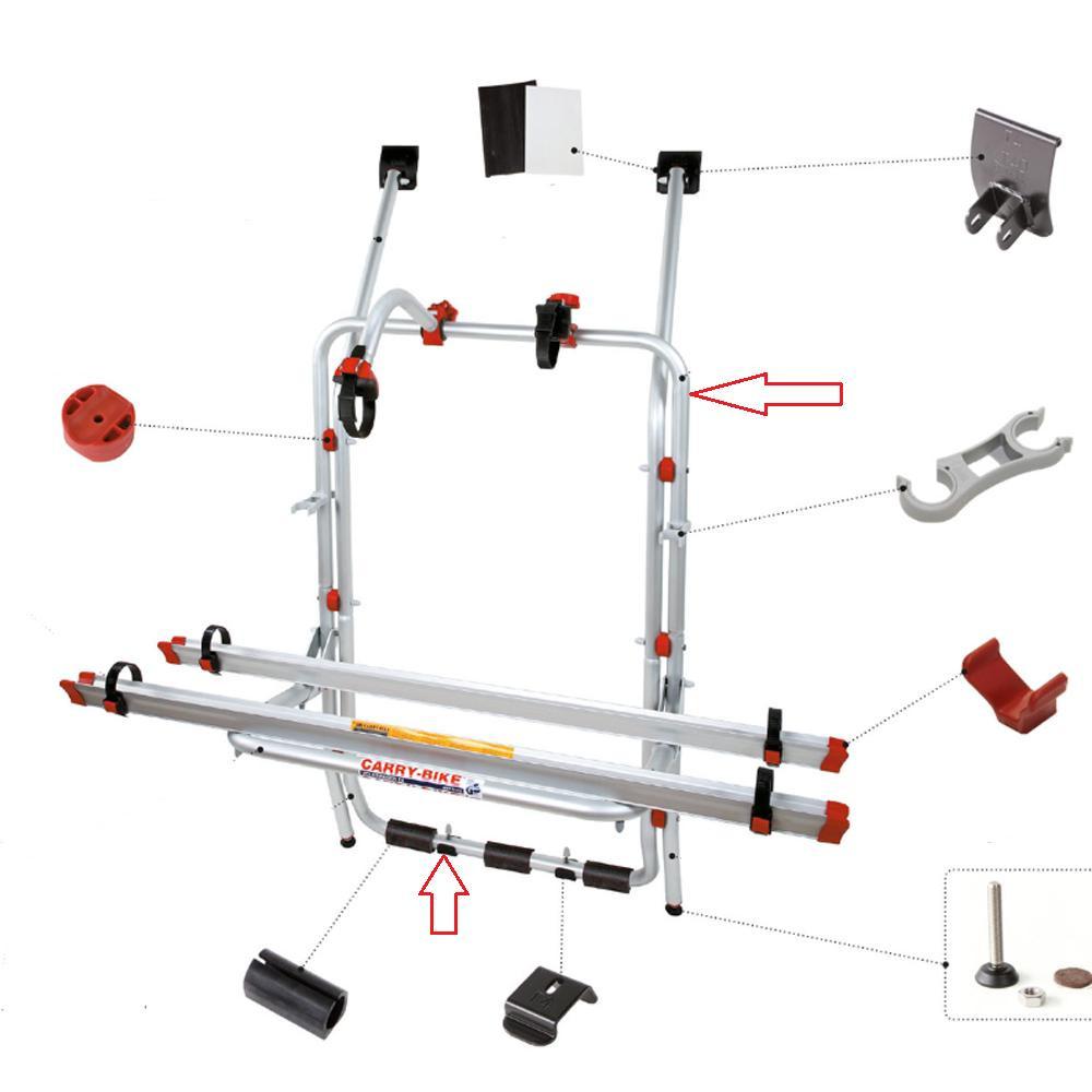Fiamma Carry-Bike VW T4 Draagbeugel Onder