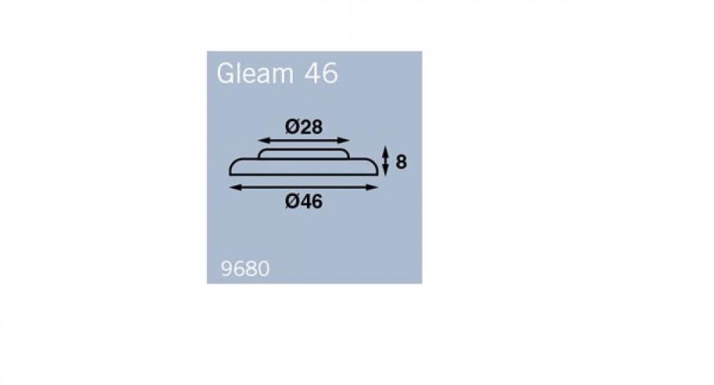 Frilight Opbouwspot Glean 46 LED Wit