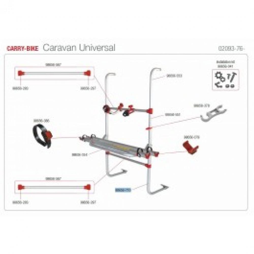 Fiamma Lower structure CB Caravan Universal 98656-710