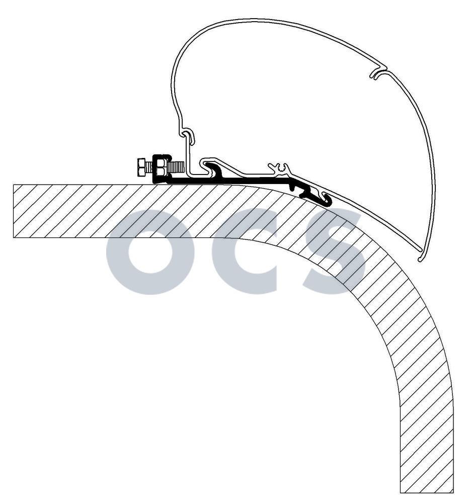 Thule Flat Roof Adapter 550