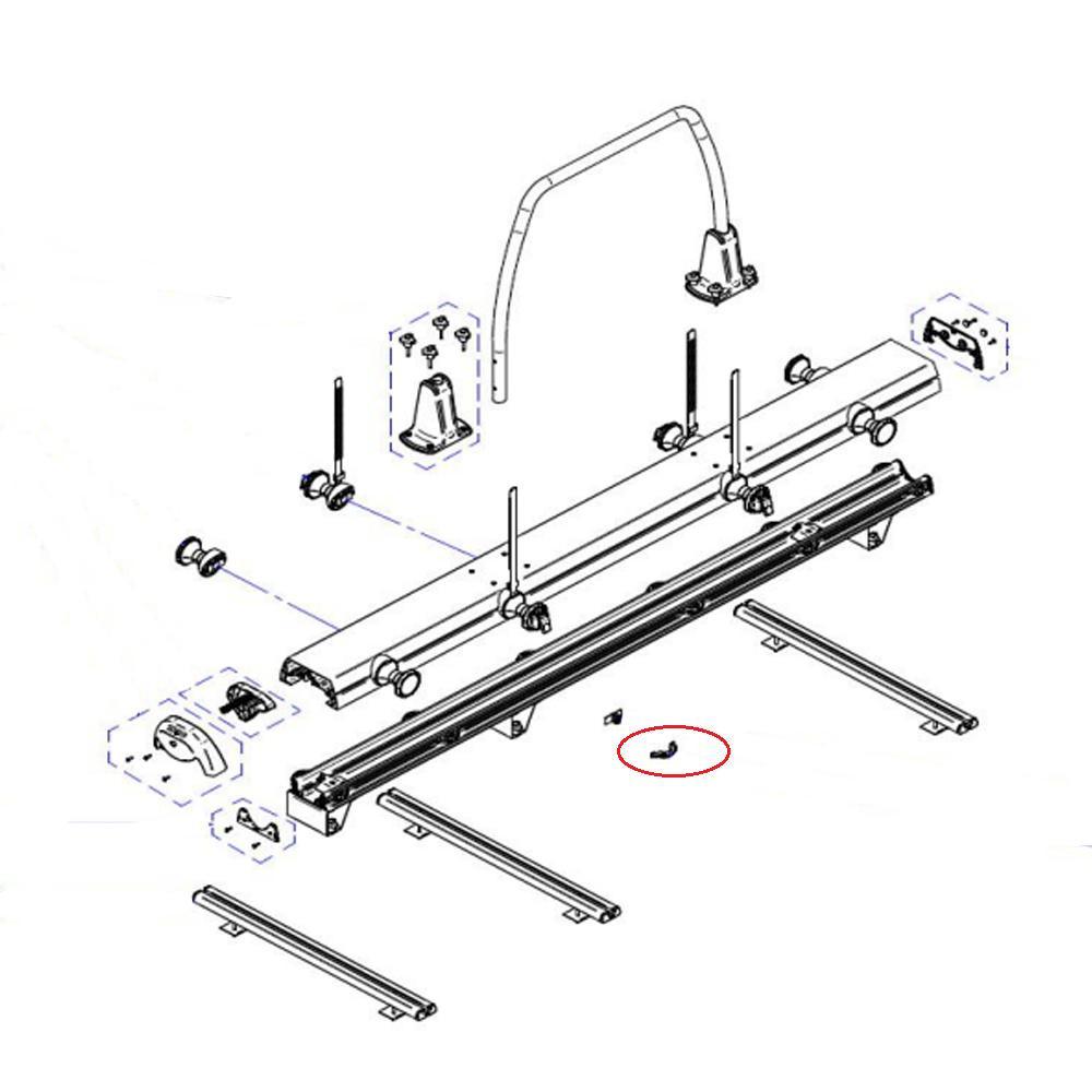 Thule VeloSlide Wheel Guide