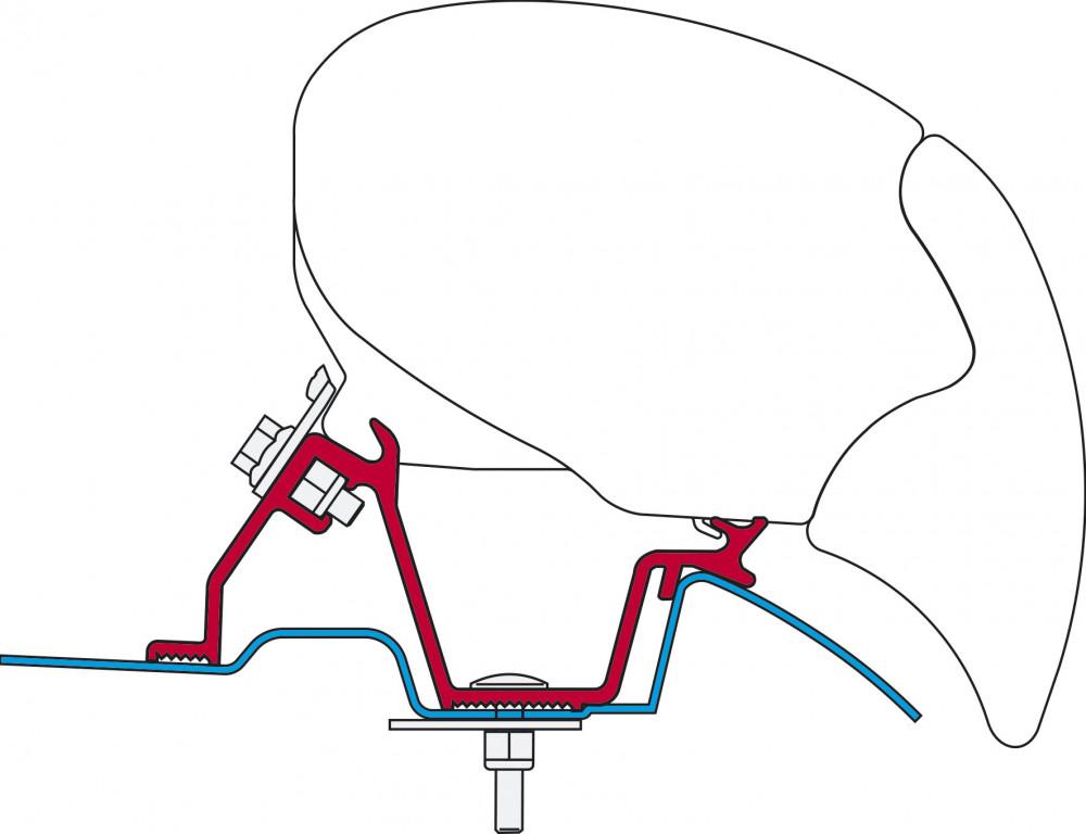 Fiamma Mercedes Sprinter Adapter 400 >2006 F65 Eagle