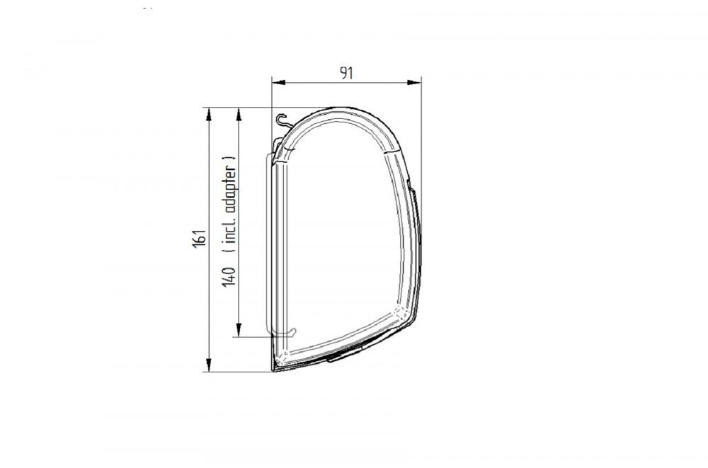 Thule 5200 190 Geanodiseerd-Mystic Grey