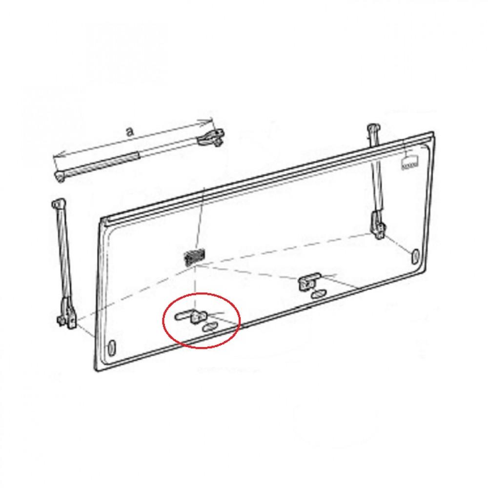 Dometic S4/ 6 Raam vergrendeling rechts