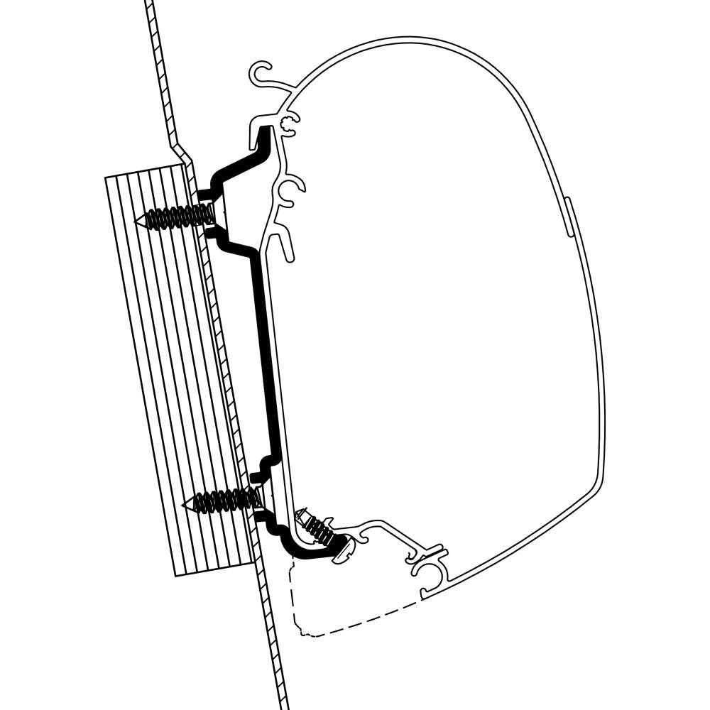 Thule Ford Transit High Roof Adapter