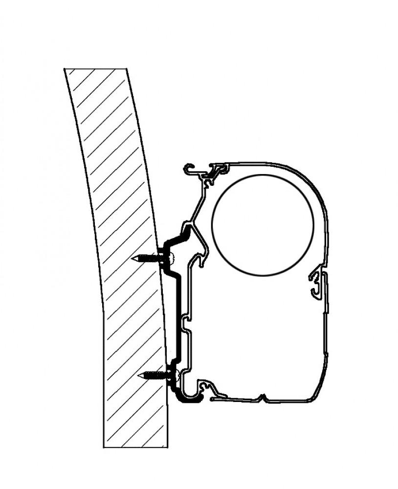 Thule Hymer SX Adapter Serie 5 400