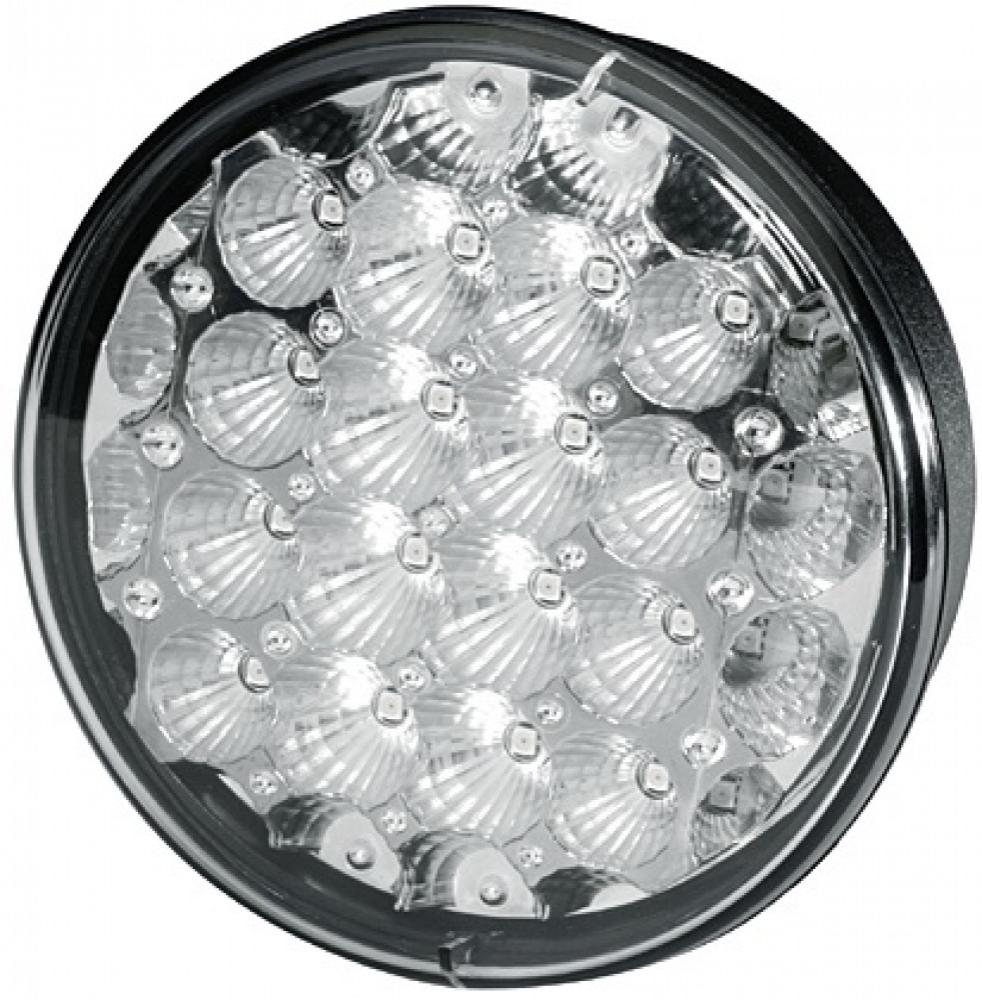 Hella Knipperlicht 24 LEDs Rond Wit 12/24V