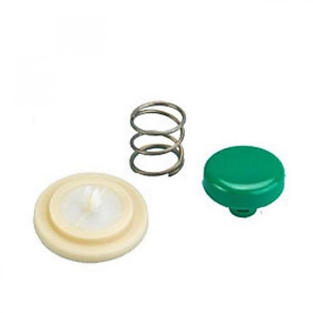 Vent button green