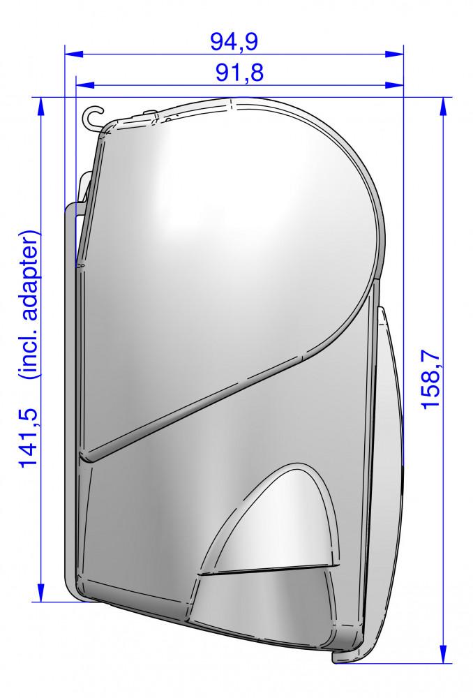 Thule 5003 190 Wit-Sapphire Blue