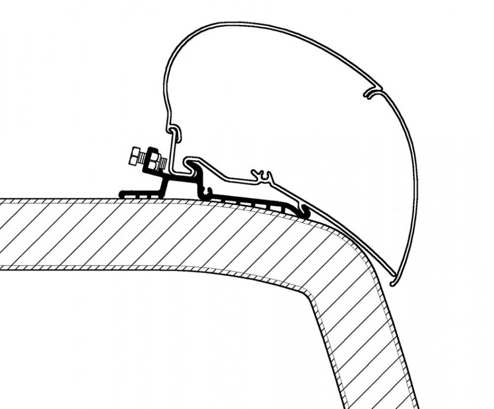 Thule Hymer SX Adapter 550