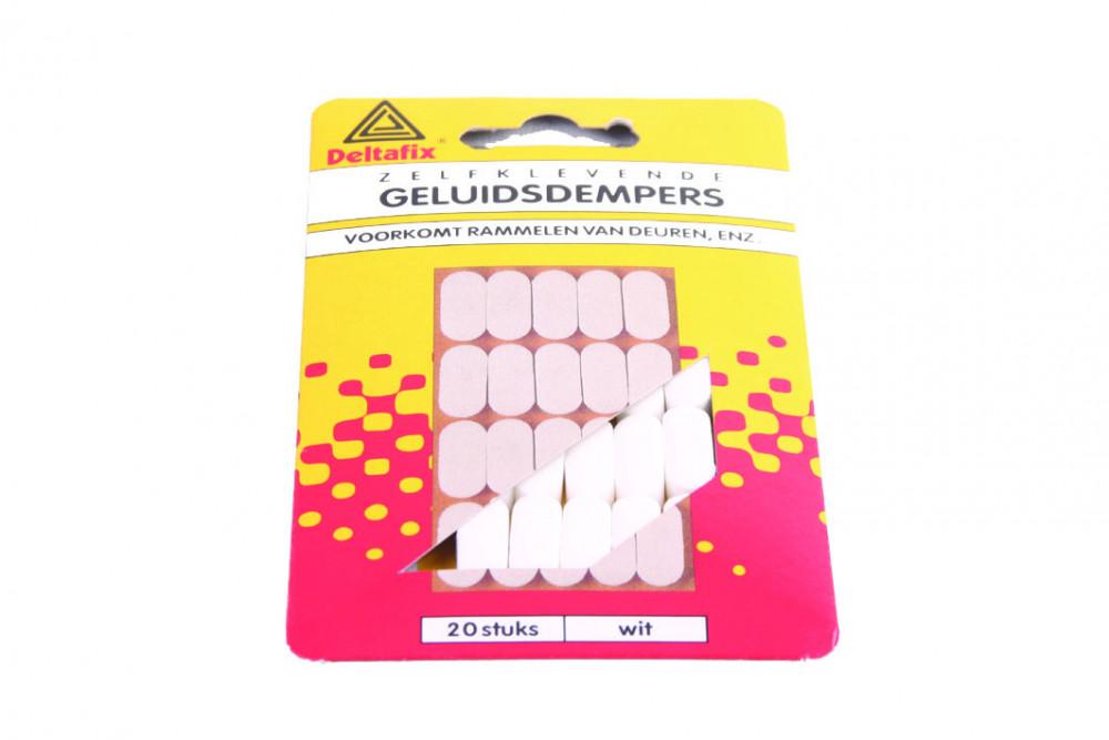 Deltafix Geluiddempers Wit 20st