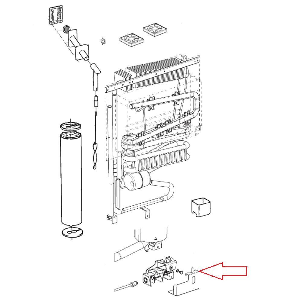 Dometic RM8501 Gasbrander Compleet