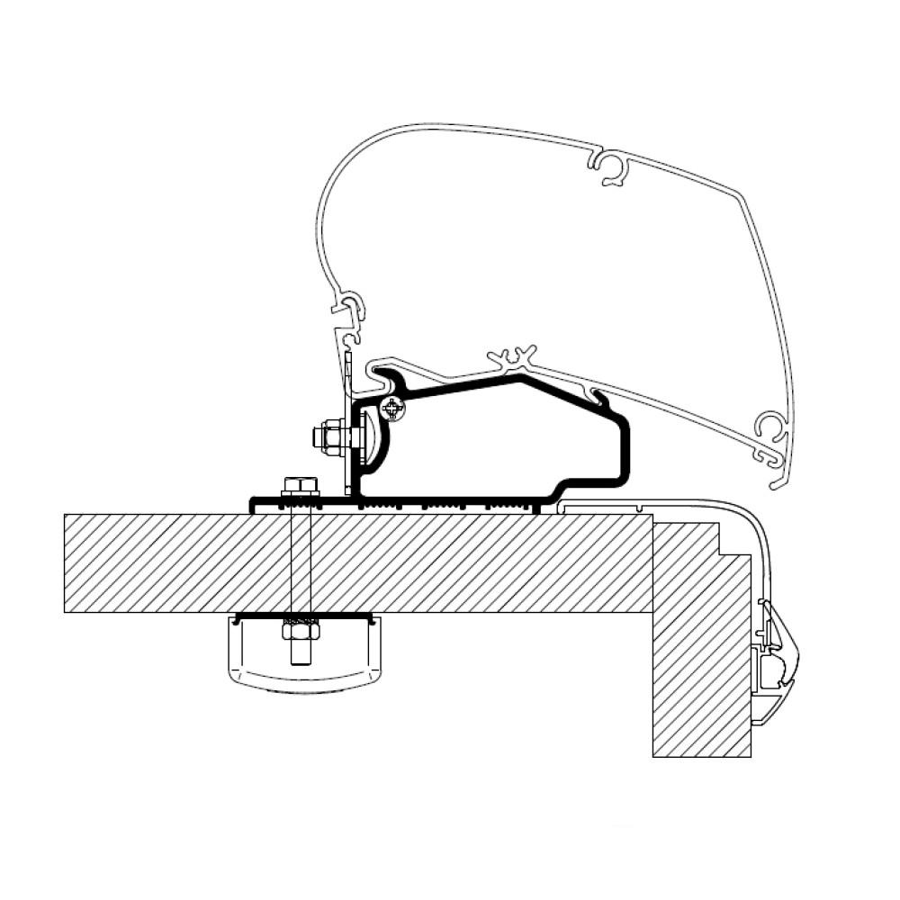 Thule Swift Escape Adapter 2017 350