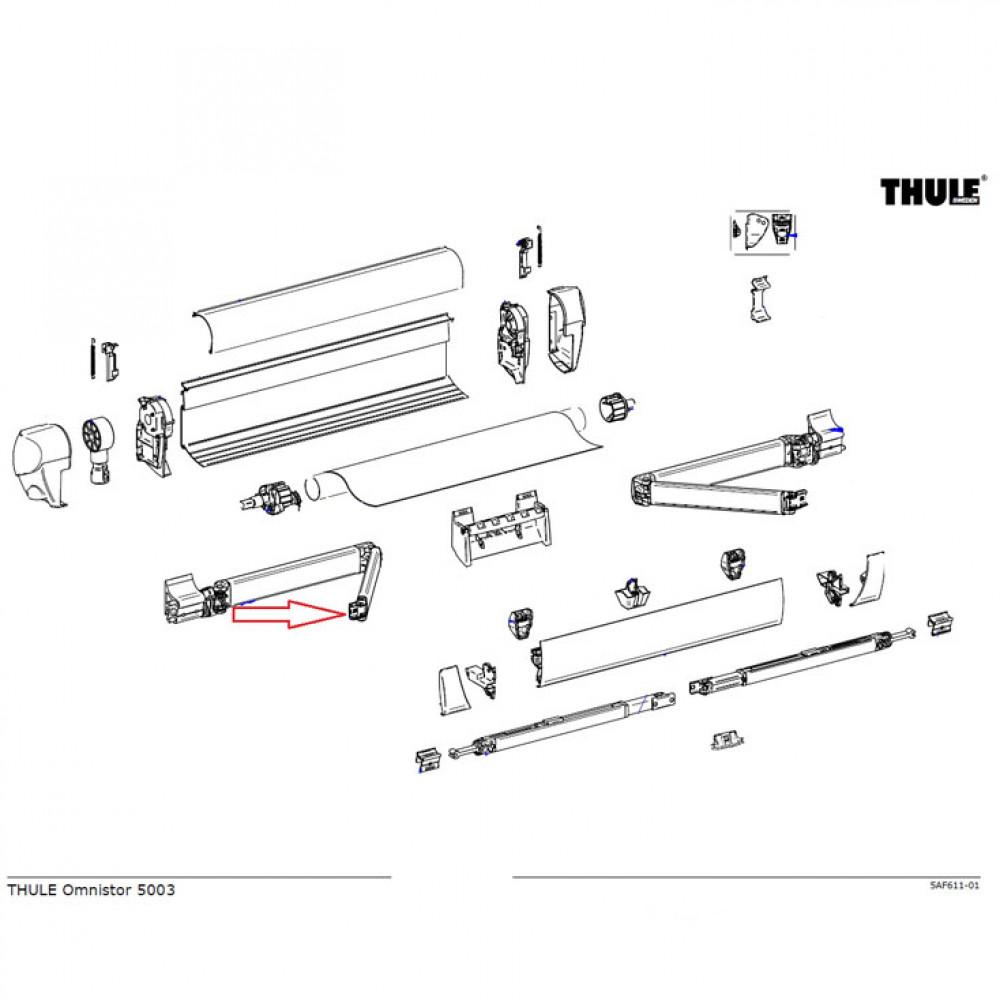 Thule Stop Knikarm LH+RH 5003