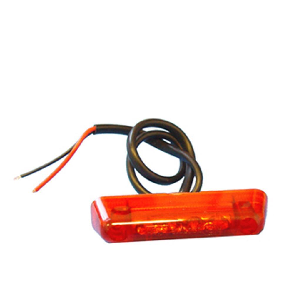 Jokon Markering LED S24-2 Rechthoekig Opbouw Rood